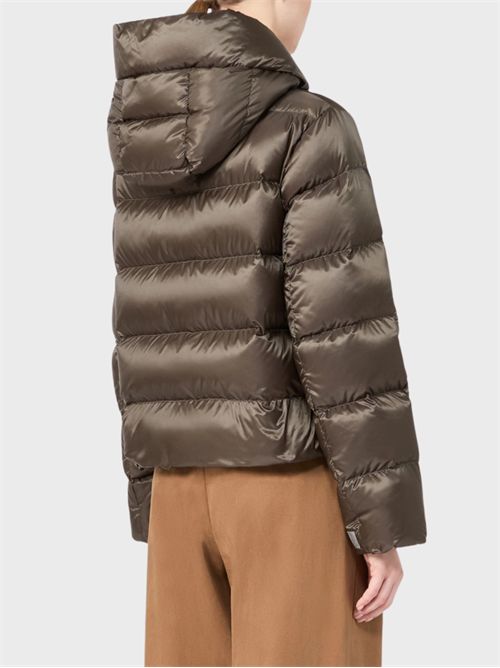 Short quilted striped padded jacket MAX MARA THE CUBE | 2629486025600062